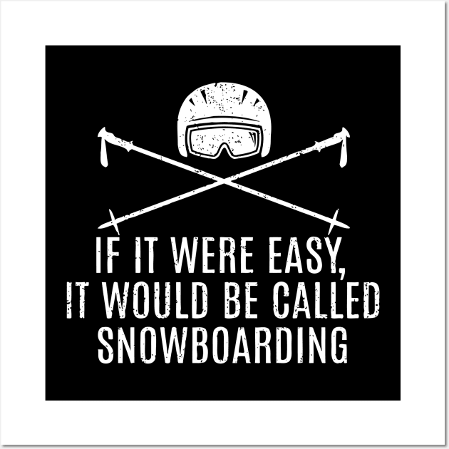 Snowboarding Wall Art by Mariteas